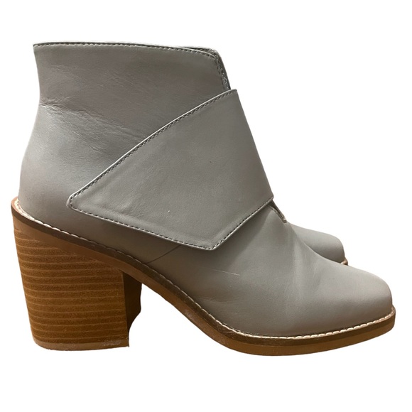 Shellys  London grey Alizia Anthropologie booties 8.5 - Picture 2 of 15